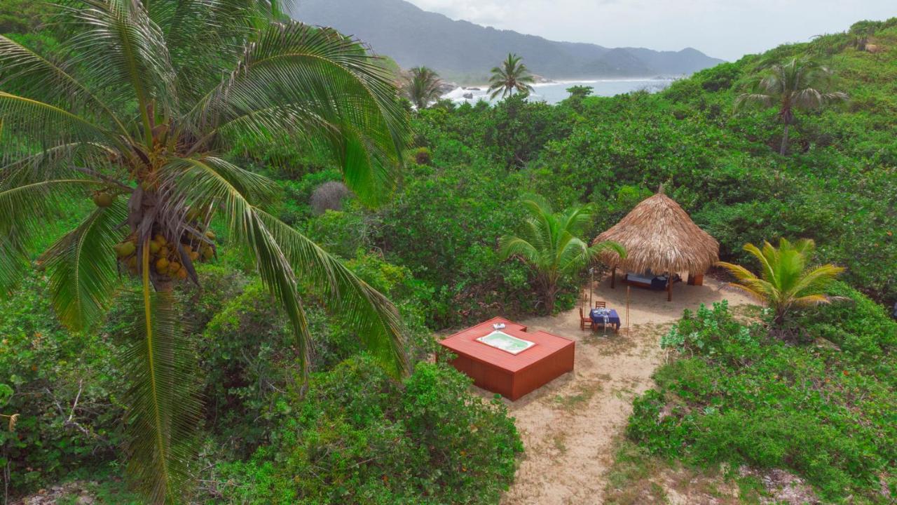 Ecohabs Tequendama Playa Canaveral Parque Tayrona Zaino Eksteriør billede