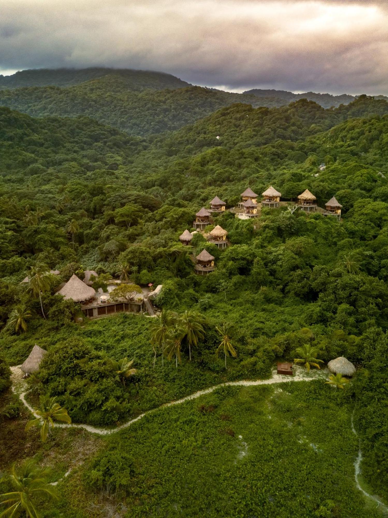 Ecohabs Tequendama Playa Canaveral Parque Tayrona Zaino Eksteriør billede